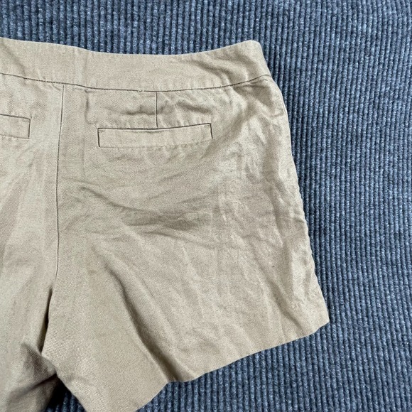 Banana Republic Shorts Womens 6 Brown Flat Front Pockets Ryan Fit 32x4 Beach - Picture 11 of 12